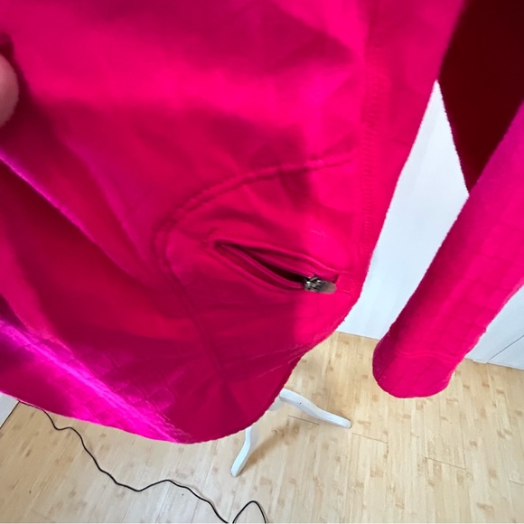 Nike pink Dri-Fit quilted running quarter zip pullover Size XL - Picture 7 of 15